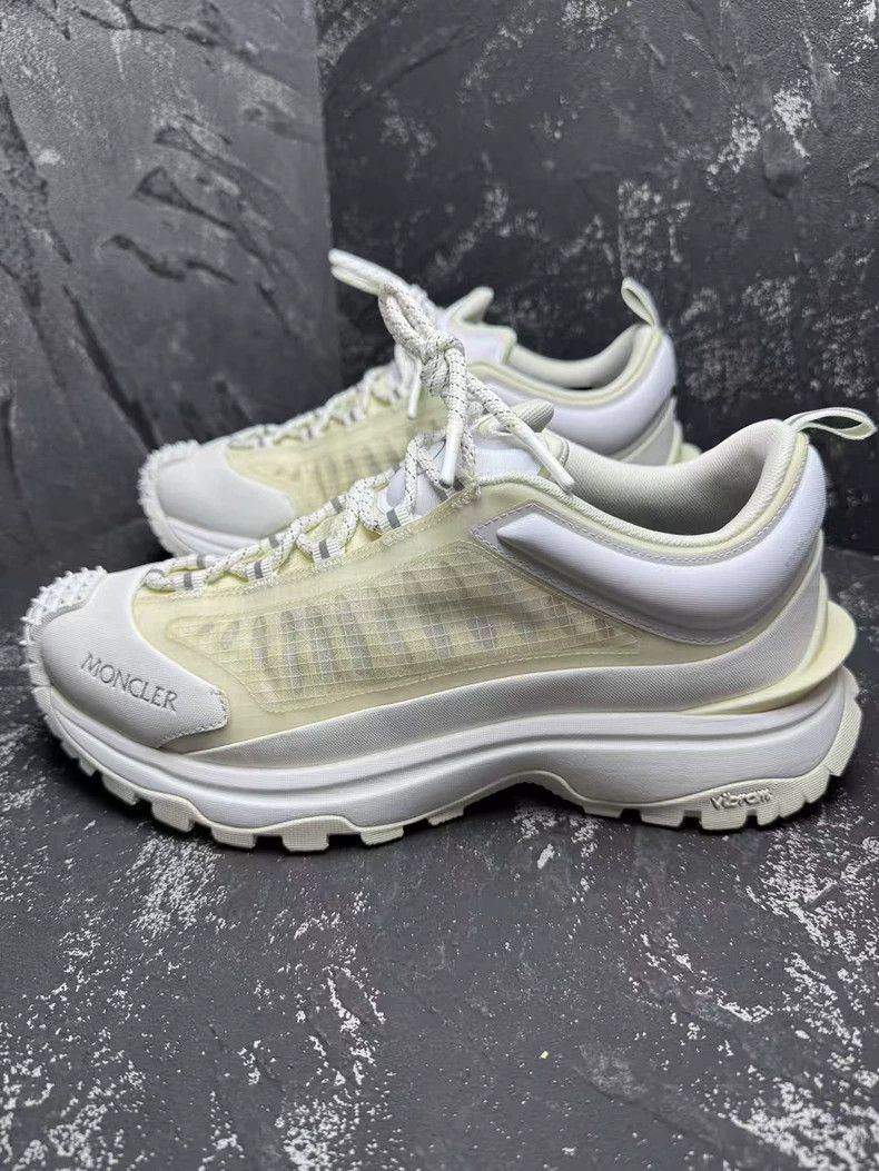 Moncler moncler white outdoor sneakers Size US 10 / EU 43 - 2 Thumbnail