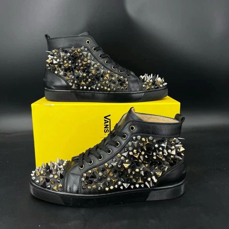 Christian Louboutin christian louboutin spiked high top sneakers Size US 10 / EU 43 - 7 Thumbnail