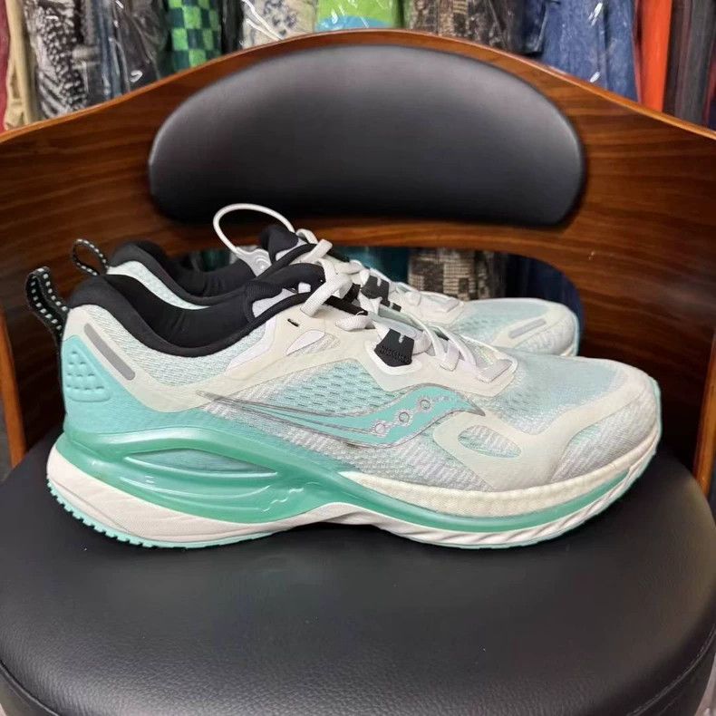 Saucony Saucony Inferno1 White Blue Shoes Size US 10.5 / EU 43-44 - 4 Thumbnail