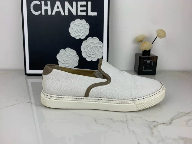 Hermes hermes white slip on sneakers Size US 10 / EU 43 - 6 Thumbnail