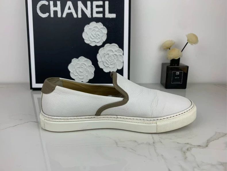 Hermes hermes white slip on sneakers Size US 10 / EU 43 - 3 Thumbnail