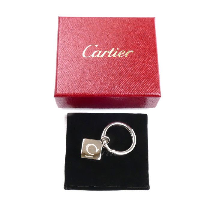 Cartier Cartier Cartier Decor Dice Key Holder Metal Key Chain T1220156 Size ONE SIZE - 6 Thumbnail