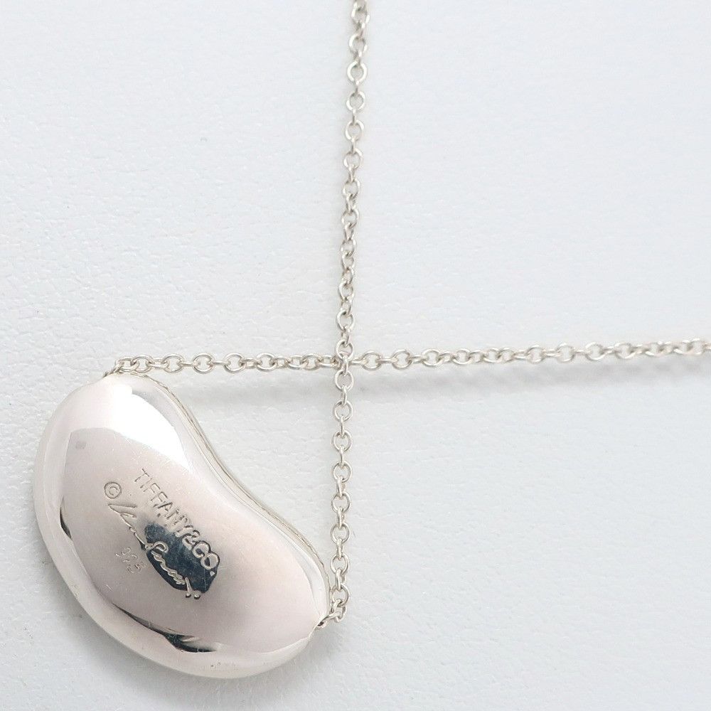Tiffany & Co. Tiffany & Co. Tiffany Bean Necklace Silver 925 Necklace Metal Necklace Size ONE SIZE - 3 Thumbnail