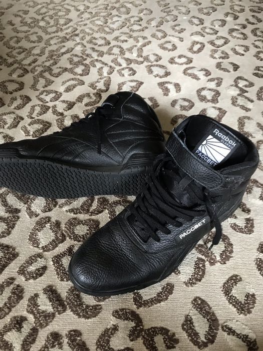 Gosha Rubchinskiy Paccbet Reebok Classics Hi Top Black Grailed