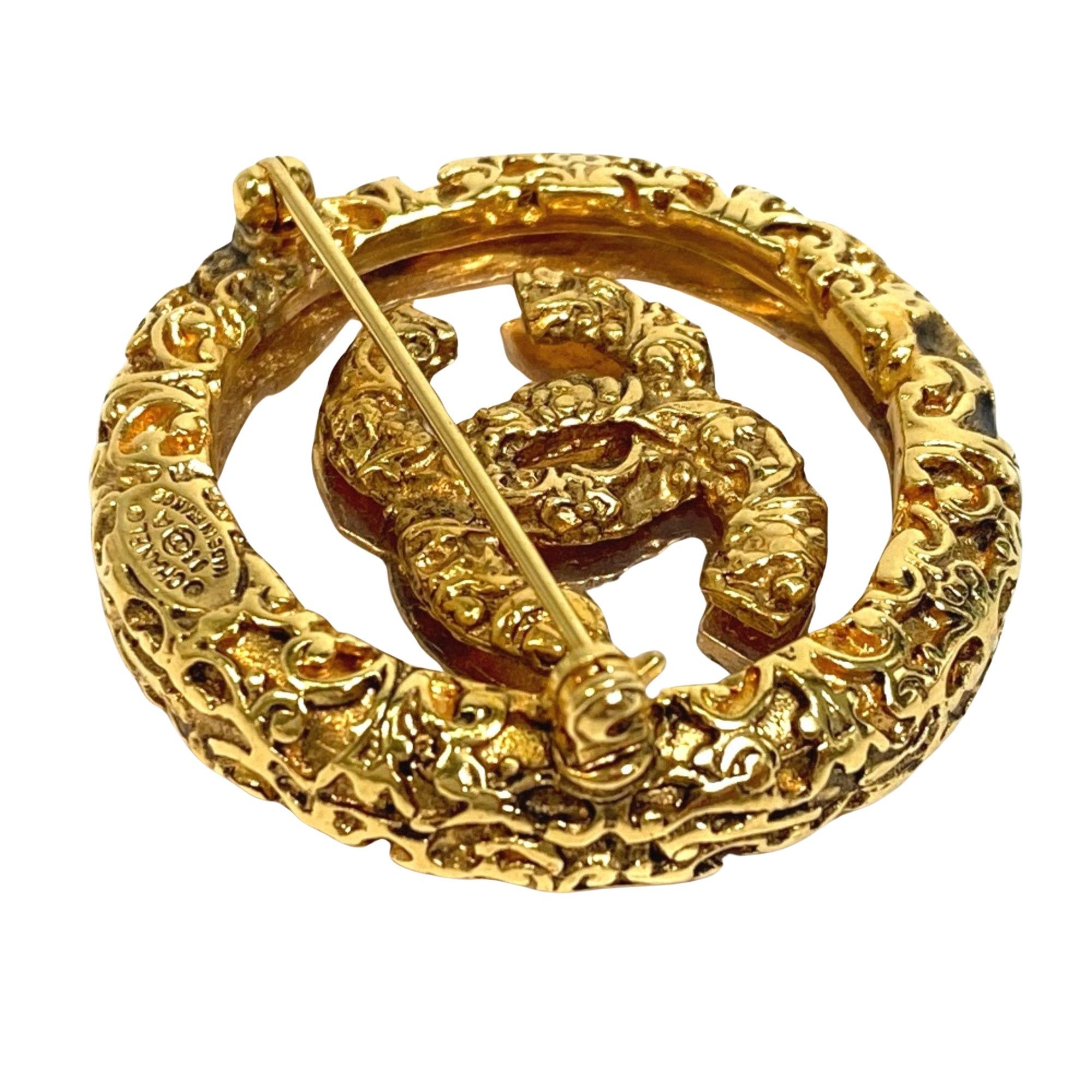 Chanel Chanel Logo CC brooch Size ONE SIZE - 2 Thumbnail