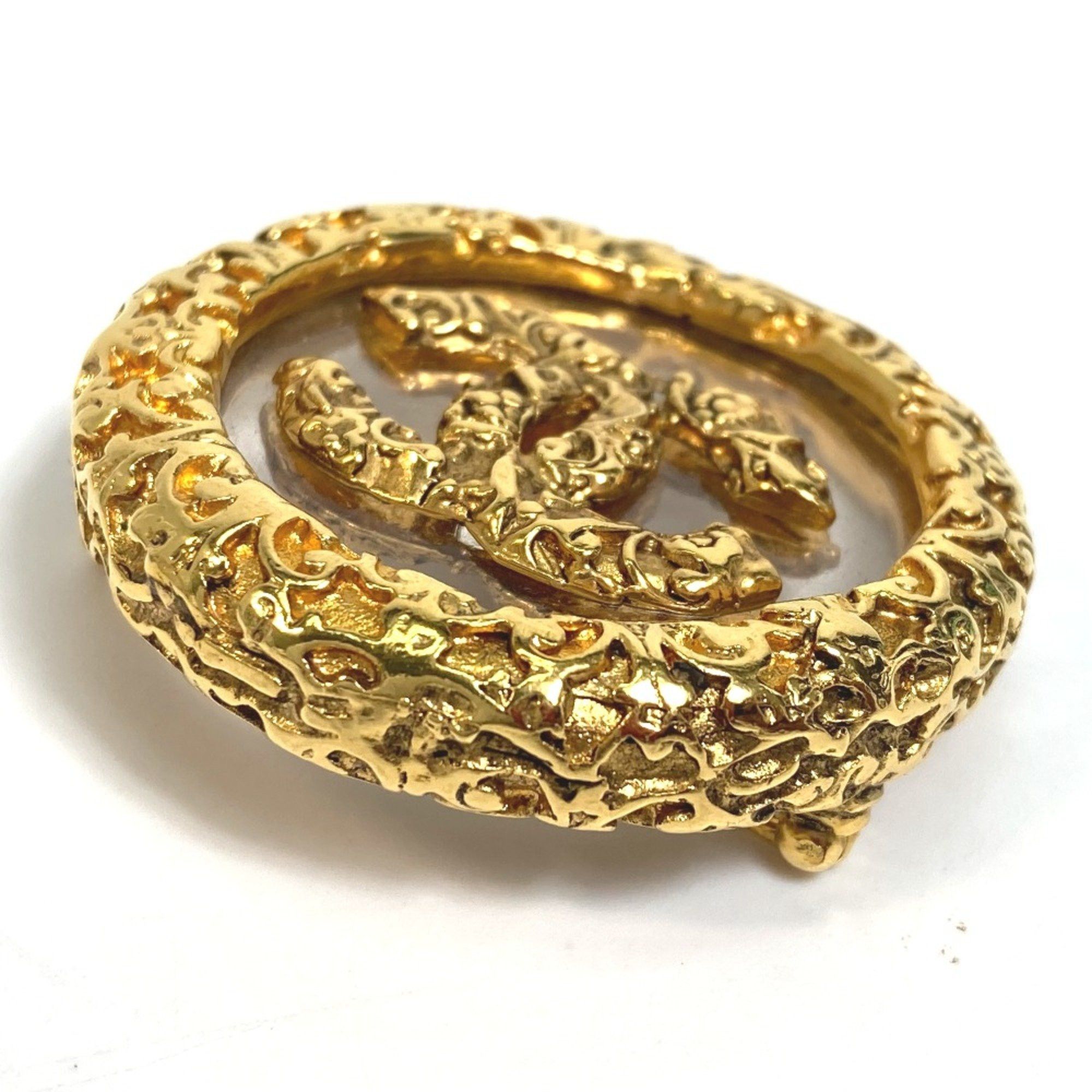 Chanel Chanel Logo CC brooch Size ONE SIZE - 8 Thumbnail