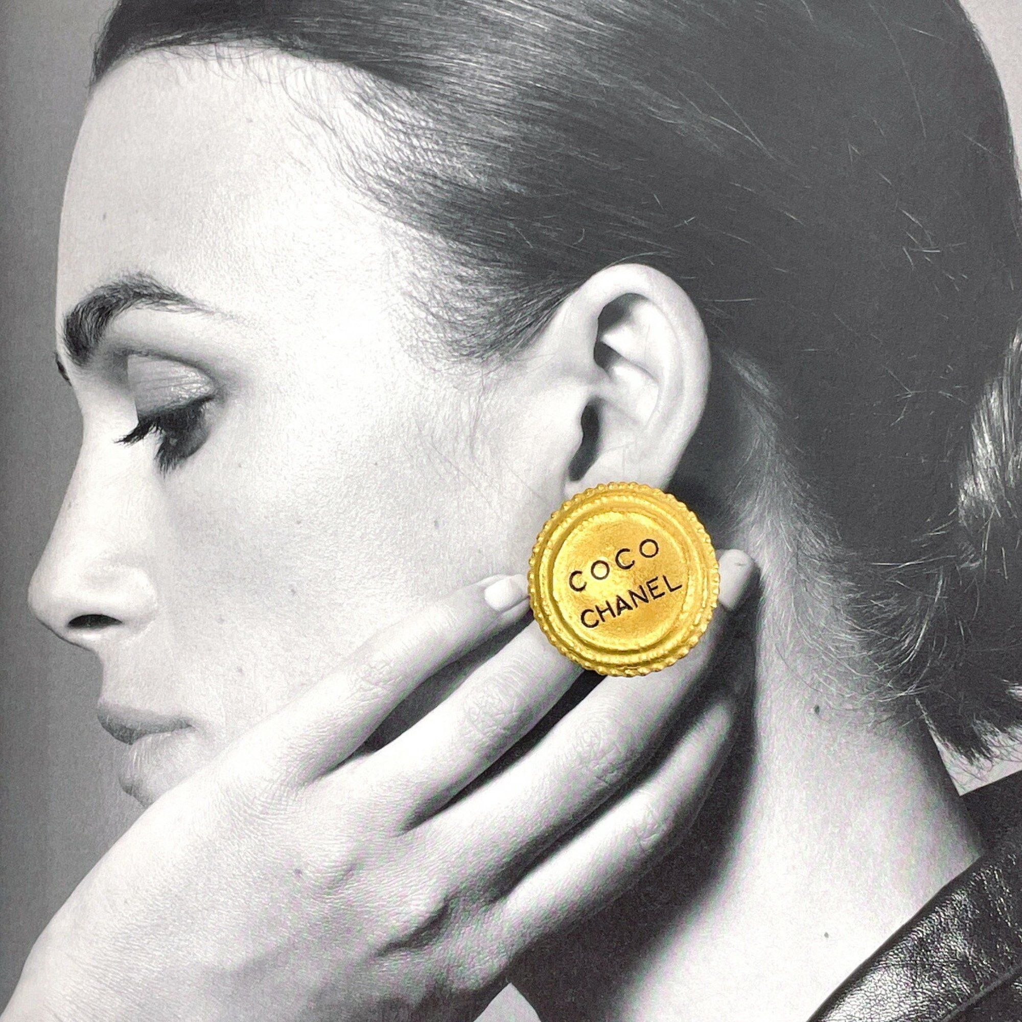 Chanel Chanel Coco Mark earring Size ONE SIZE - 4 Thumbnail
