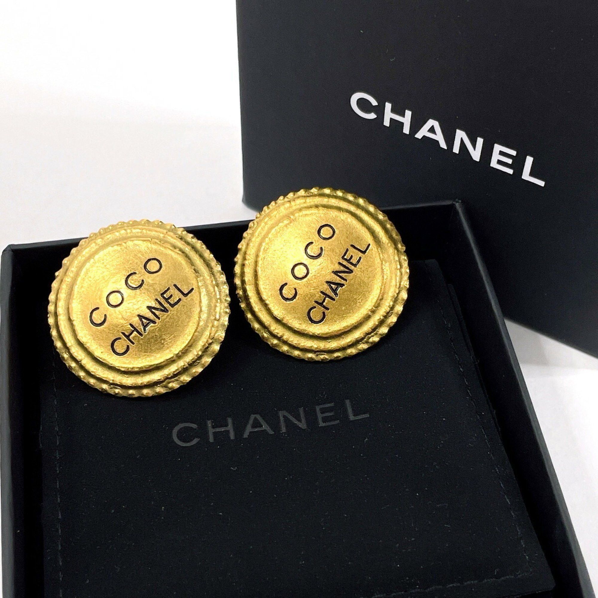 Chanel Chanel Coco Mark earring Size ONE SIZE - 7 Thumbnail