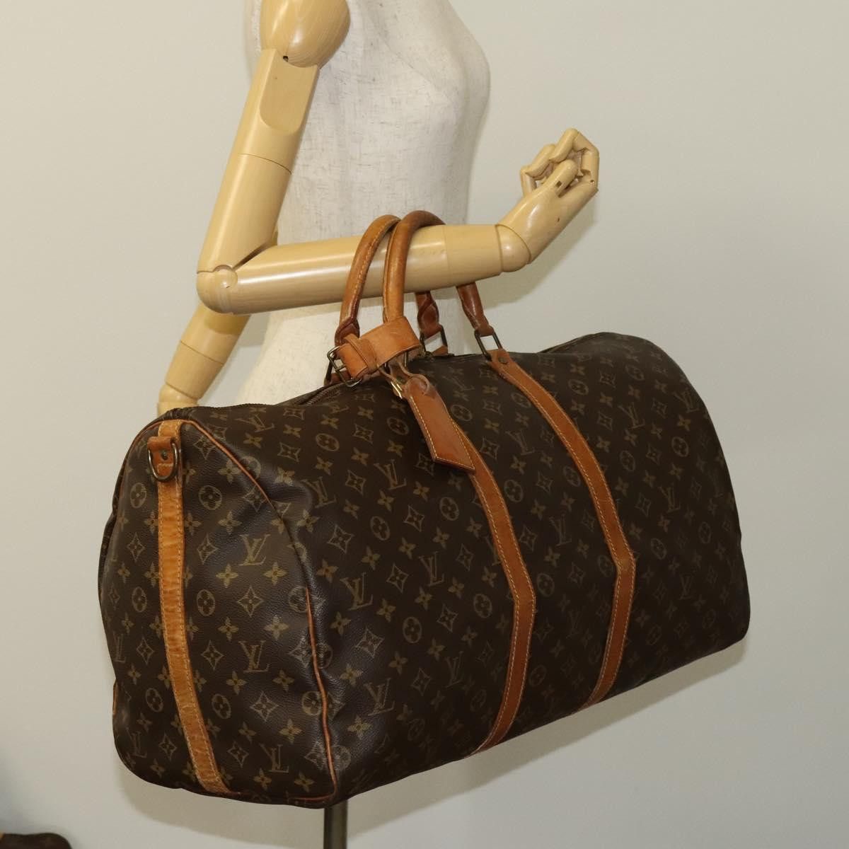 Louis Vuitton Louis Vuitton Keepall Bandouliere 55 travel Size ONE SIZE - 15 Thumbnail