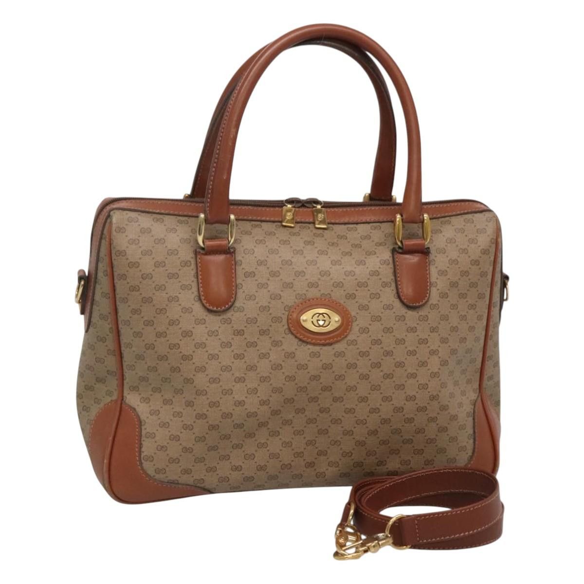 Gucci Gucci Micro Small GG Canvas handbag Size ONE SIZE - 16 Thumbnail