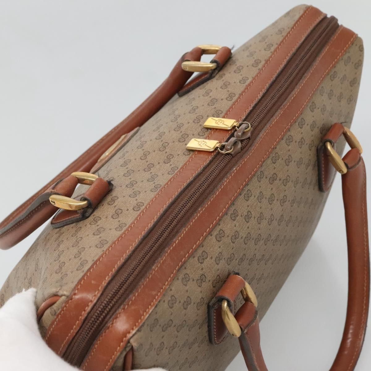 Gucci Gucci Micro Small GG Canvas handbag Size ONE SIZE - 11 Thumbnail