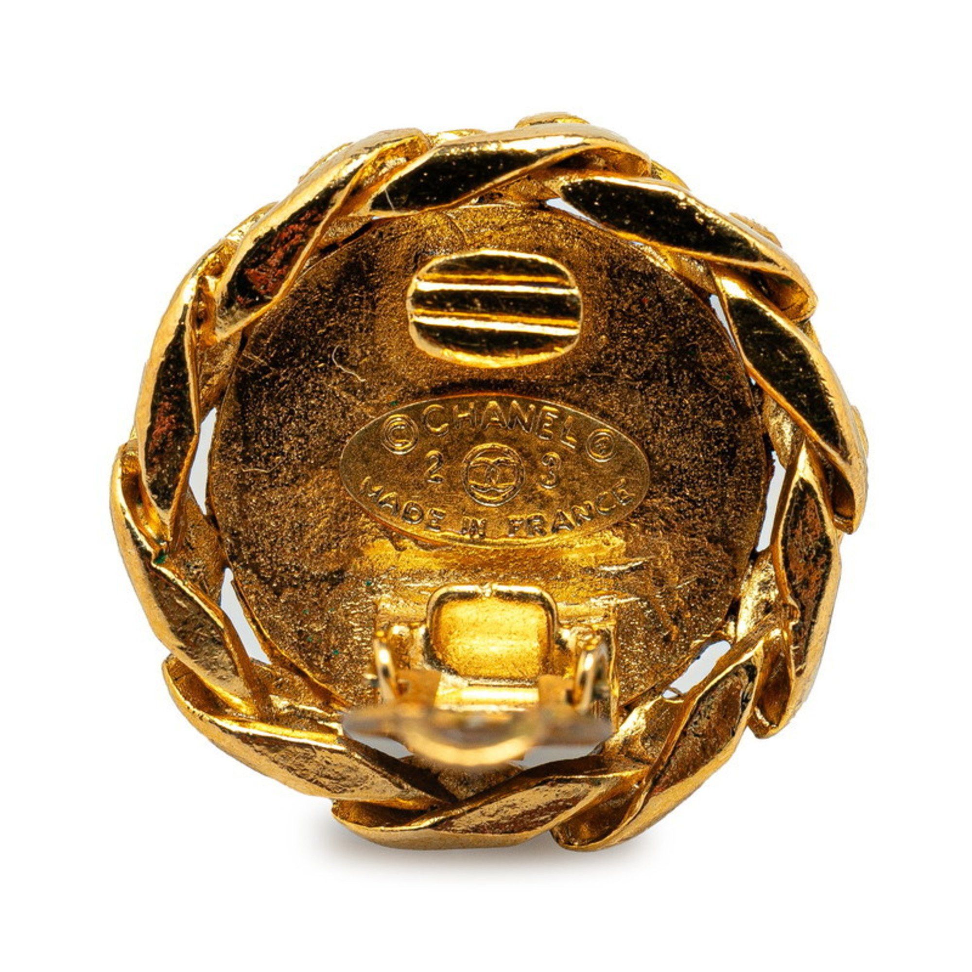 Chanel Chanel Coco Mark earring Size ONE SIZE - 4 Thumbnail