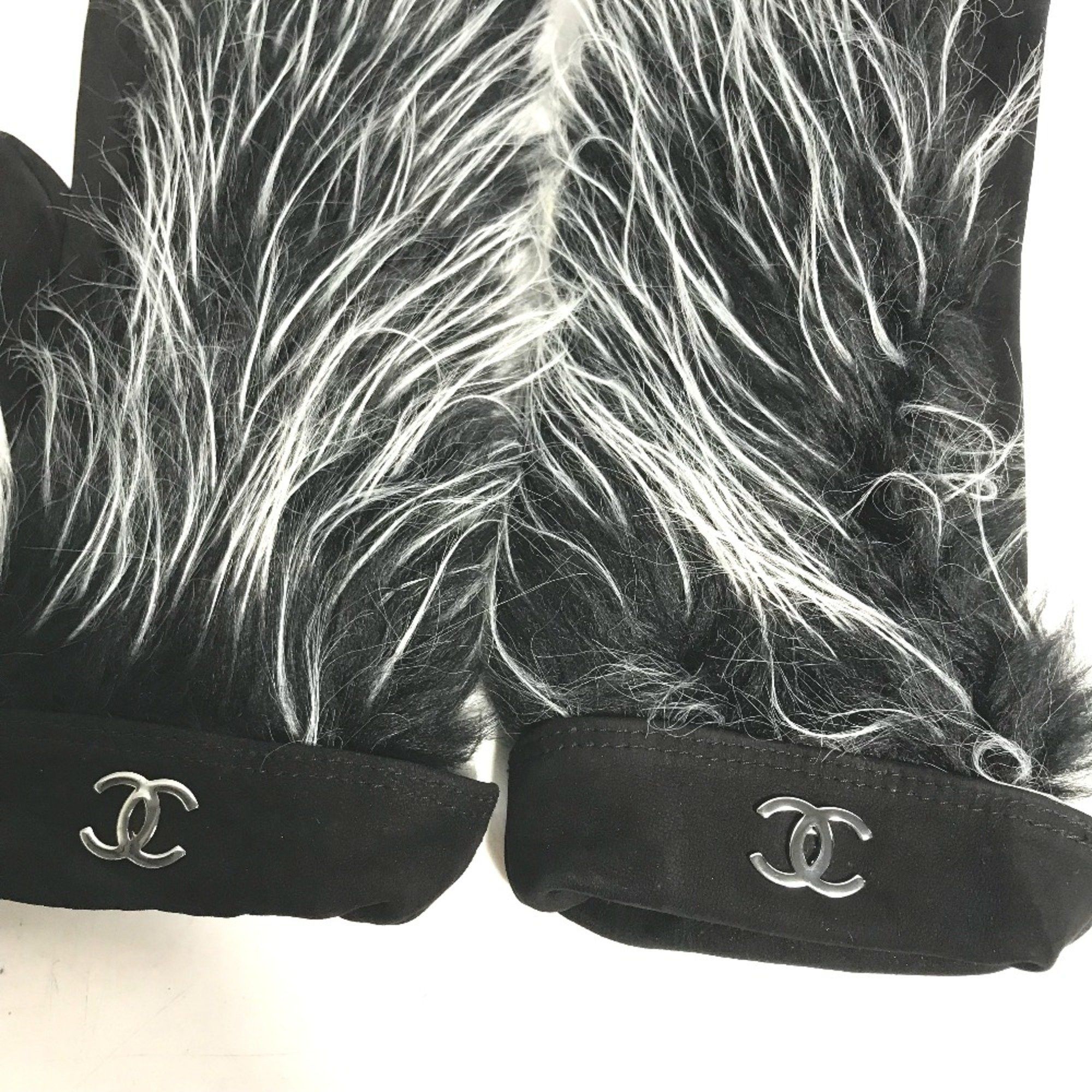 Chanel Chanel Coco Mark gloves Size ONE SIZE - 5 Thumbnail