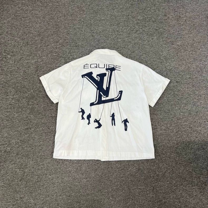 Louis Vuitton Louis Vuitton Short Sleeve Shirt xs Size US XS / EU 42 / 0 - 2 Thumbnail