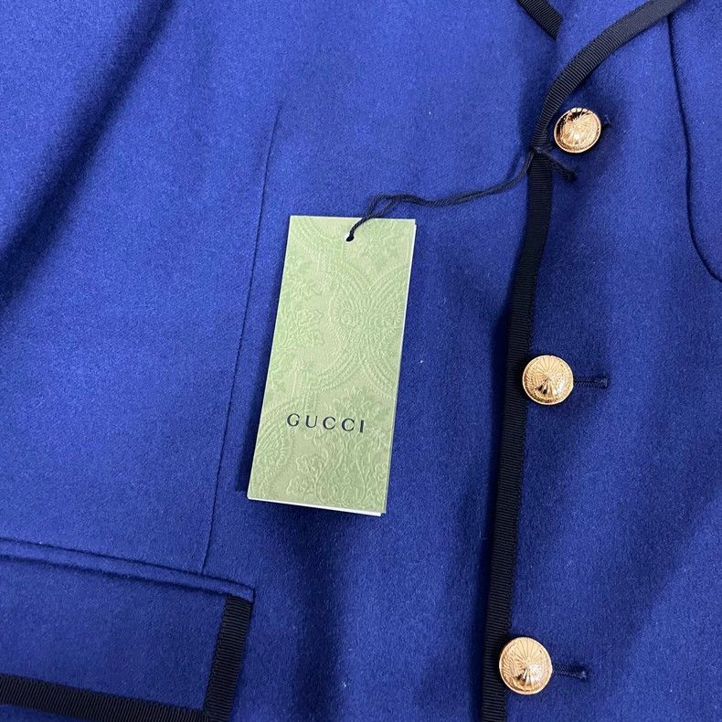 Gucci Gucci Anchor Embroidered Blazer Size US M / EU 48-50 / 2 - 5 Thumbnail
