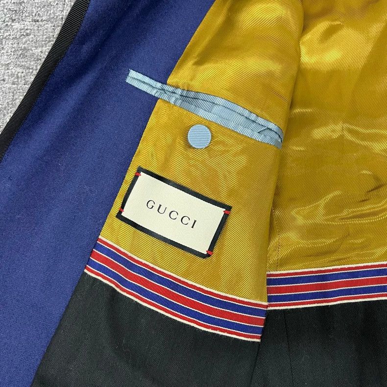 Gucci Gucci Anchor Embroidered Blazer Size US M / EU 48-50 / 2 - 7 Thumbnail