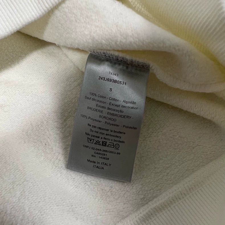 Dior Dior Star Embroidery Sweatshirt S Size US S / EU 44-46 / 1 - 8 Thumbnail
