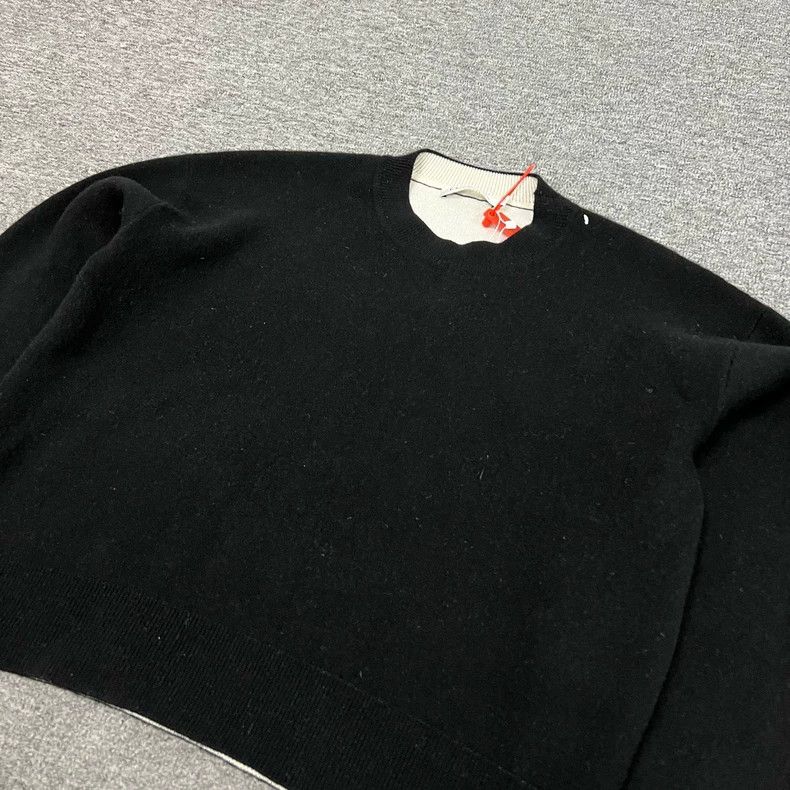 Dior Dior black cashmere crew neck sweater Size US S / EU 44-46 / 1 - 4 Thumbnail