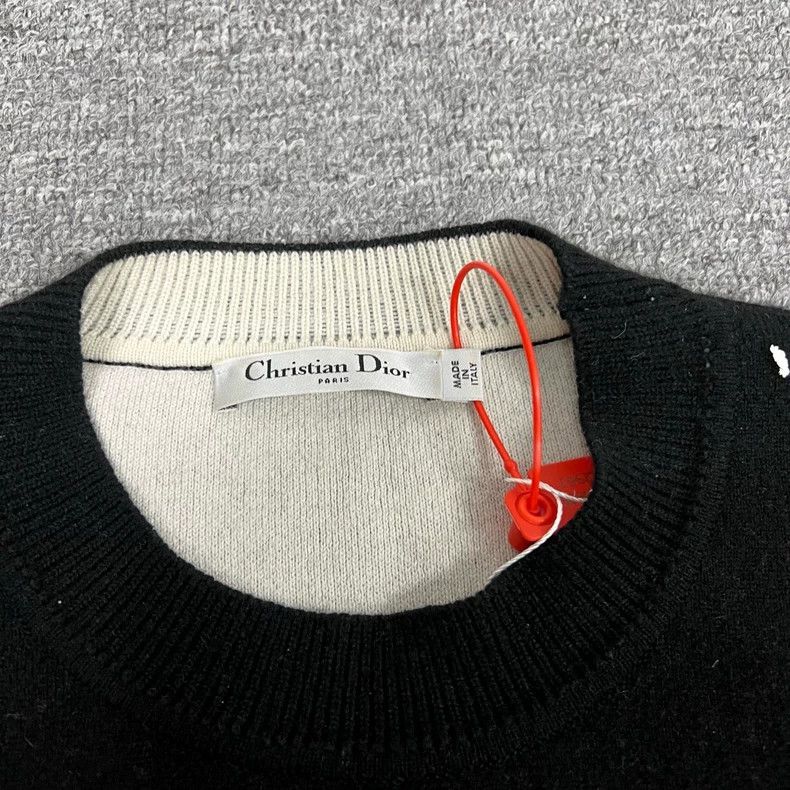 Dior Dior black cashmere crew neck sweater Size US S / EU 44-46 / 1 - 6 Thumbnail