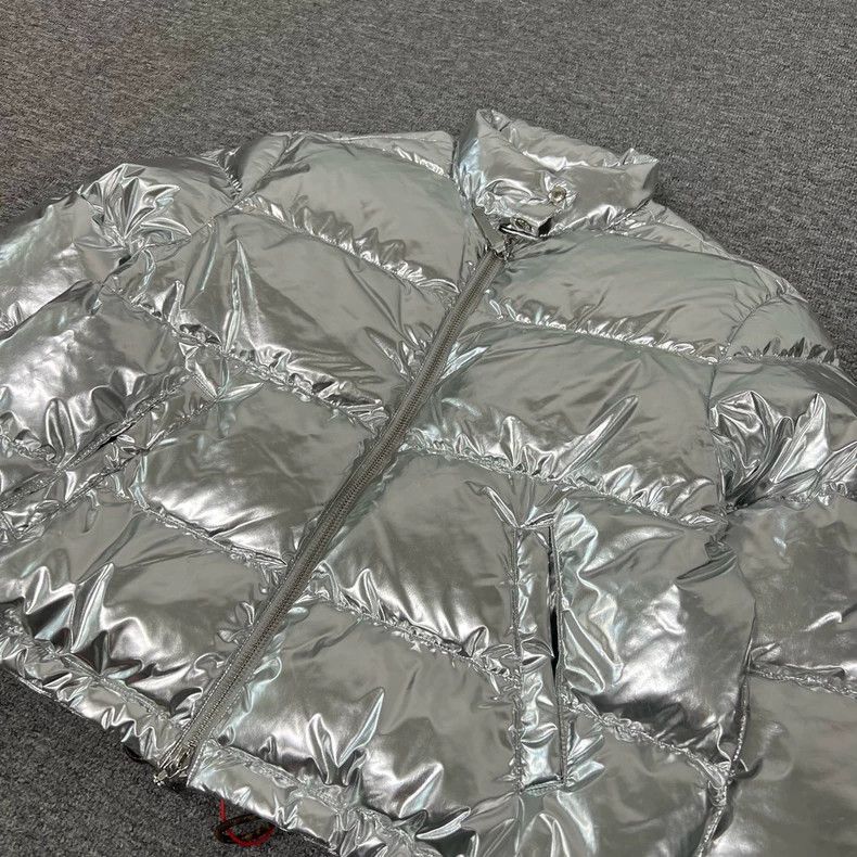 Louis Vuitton Louis Vuitton Silver Puffer Jacket Size US M / EU 48-50 / 2 - 3 Thumbnail