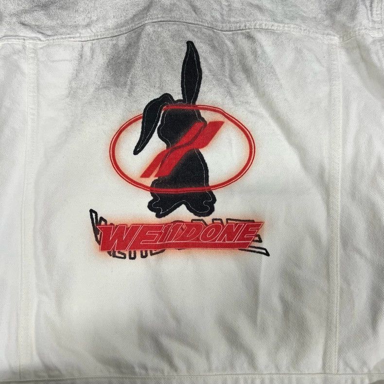 WE11DONE we11done rabbit year denim jacket Size US M / EU 48-50 / 2 - 3 Thumbnail
