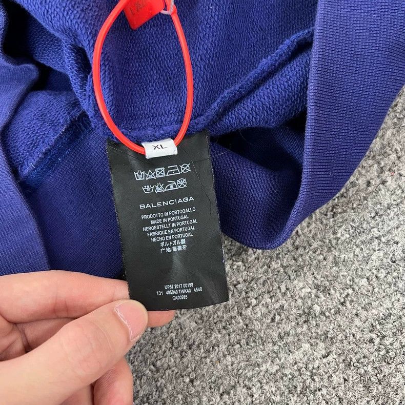 Balenciaga Balenciaga Cola Hoodie XL Size US XL / EU 56 / 4 - 8 Thumbnail
