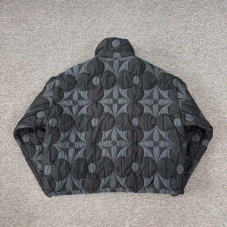 Louis Vuitton Louis Vuitton Black Gray Padded Jacket Size US L / EU 52-54 / 3 - 2 Thumbnail
