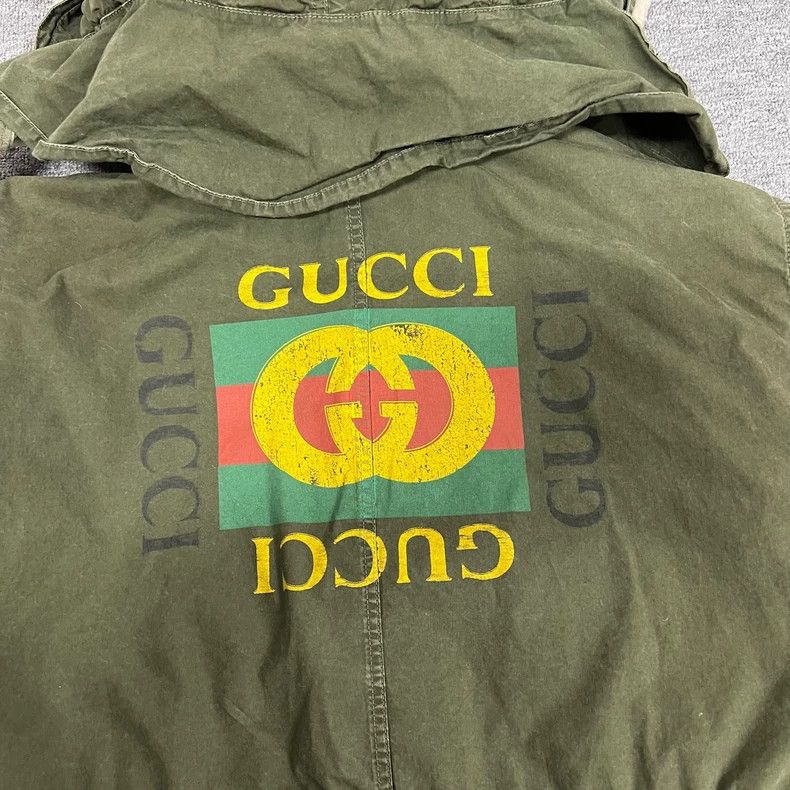 Gucci Gucci Back Logo M69 Parka Size US M / EU 48-50 / 2 - 3 Thumbnail