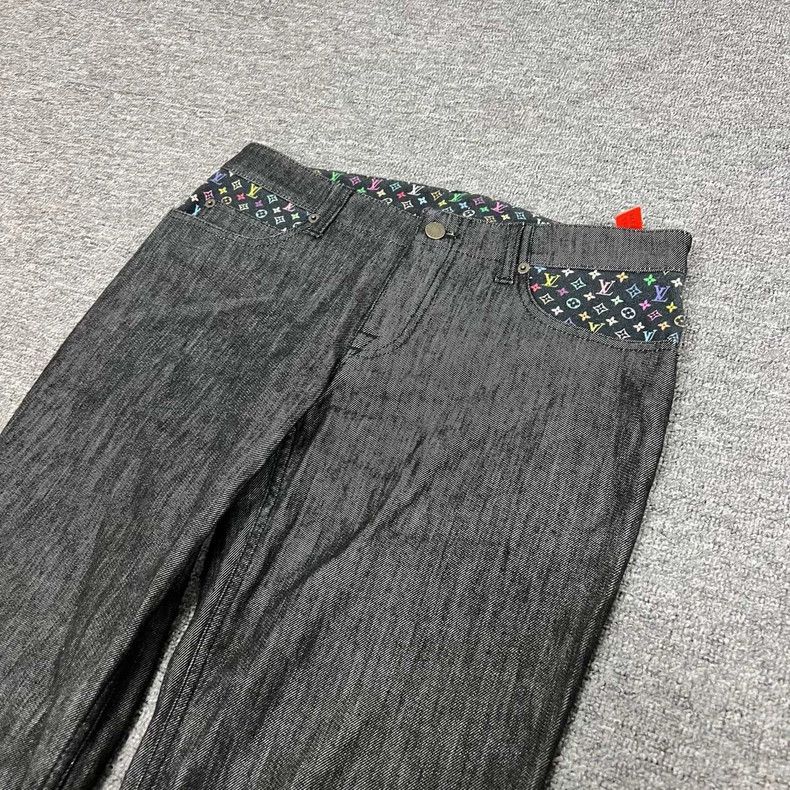 Louis Vuitton louis vuitton gray denim jeans Size US 42 / EU 58 - 5 Thumbnail