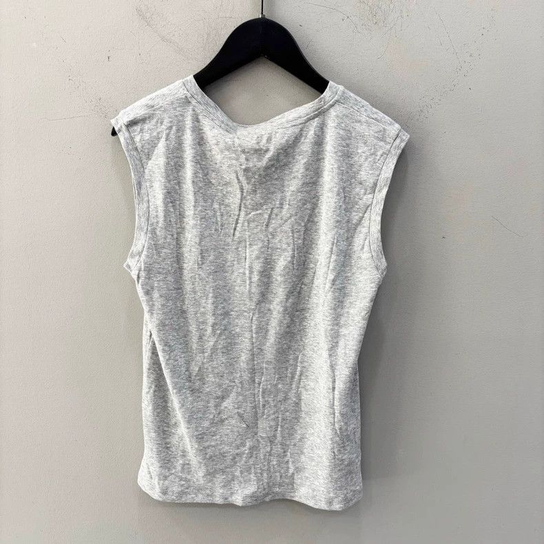 Miu Miu miumiu gray v - neck sleeveless vest Size US S / EU 44-46 / 1 - 2 Thumbnail