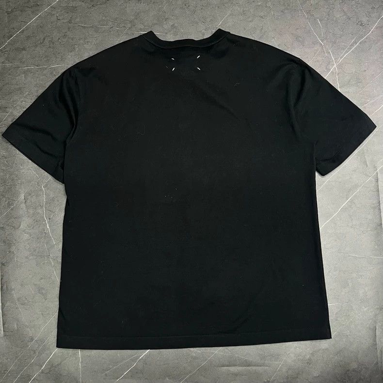 Maison Margiela Maison Margiela Black Short Sleeve Tee Size US S / EU 44-46 / 1 - 5 Thumbnail