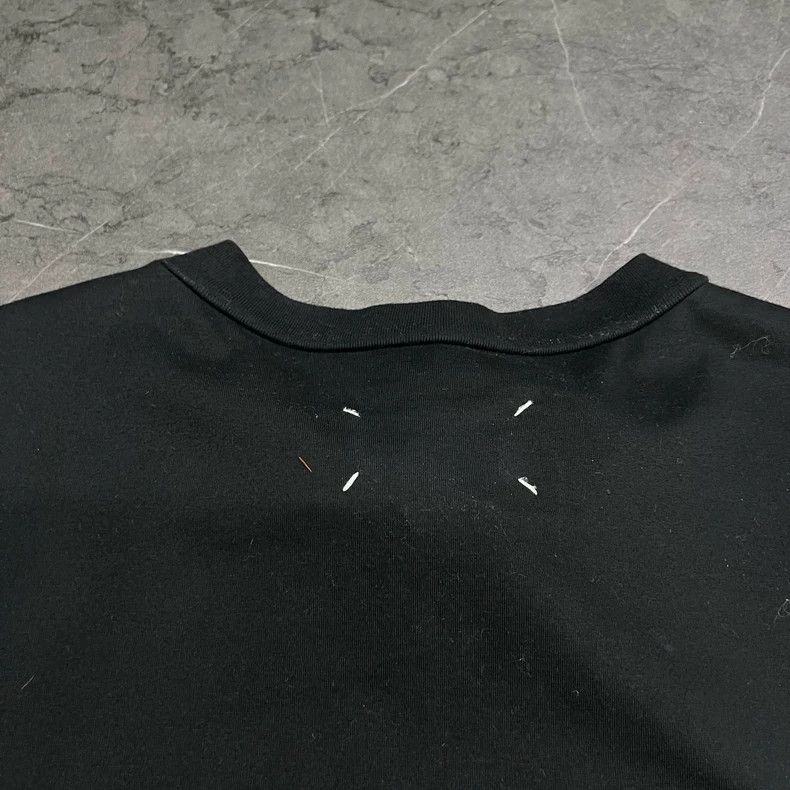 Maison Margiela Maison Margiela Black Short Sleeve Tee Size US S / EU 44-46 / 1 - 6 Thumbnail