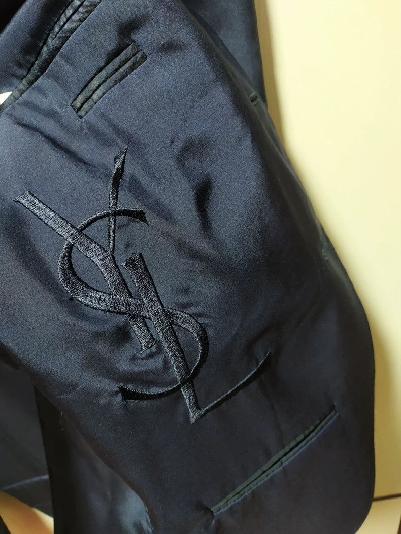 Yves Saint Laurent yves saint laurent silk suit jacket Size US XL / EU 56 / 4 - 3 Thumbnail