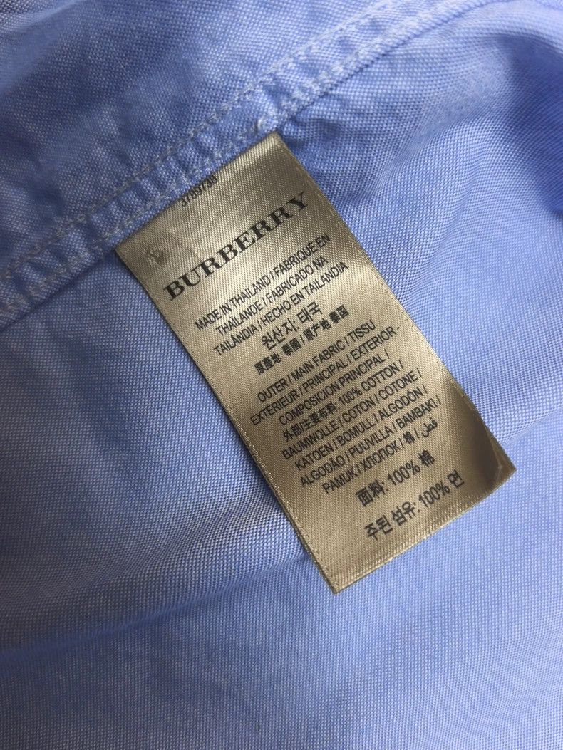 Burberry burberry men's long sleeve shirt Size US M / EU 48-50 / 2 - 3 Thumbnail