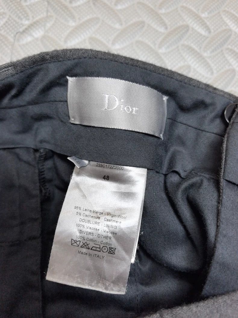 Dior dior men's wool dress pants Size US 44 / EU 60 - 5 Thumbnail