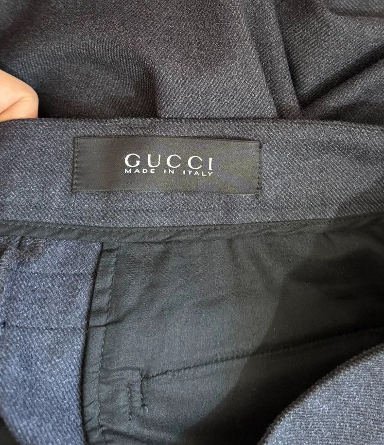 Gucci Gucci Paris Buckle Wool Trousers Size US 44 / EU 60 - 7 Thumbnail