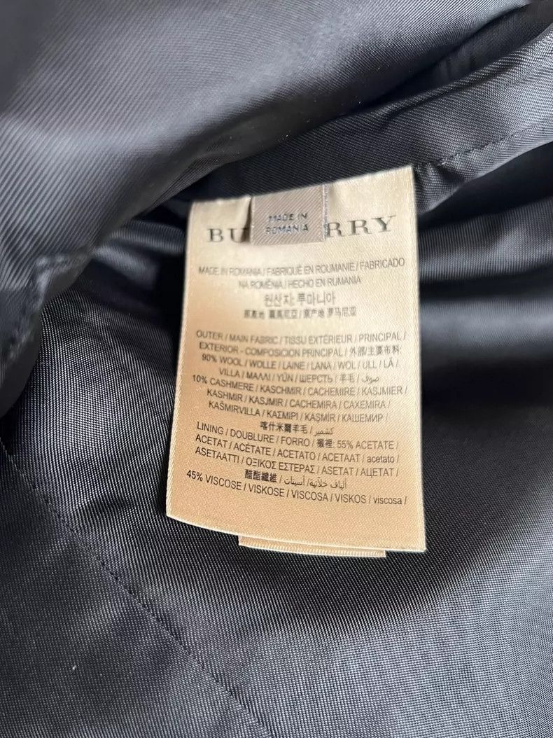 Burberry Burberry Dark Blue Chester Coat Size US L / EU 52-54 / 3 - 5 Thumbnail