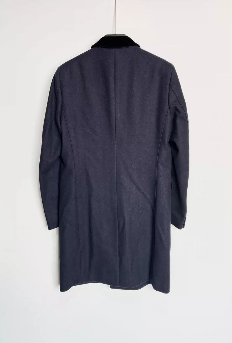 Burberry Burberry Dark Blue Chester Coat Size US L / EU 52-54 / 3 - 3 Thumbnail