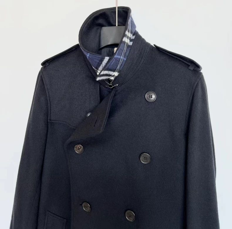Burberry Burberry Cashmere Trench Coat Size US L / EU 52-54 / 3 - 3 Thumbnail