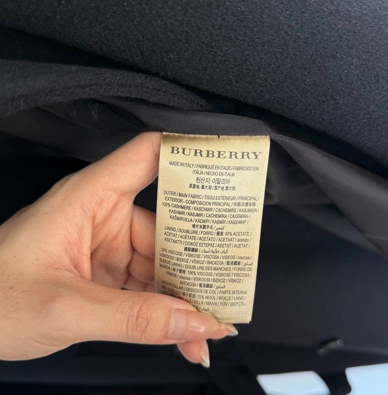 Burberry Burberry Cashmere Trench Coat Size US L / EU 52-54 / 3 - 6 Thumbnail