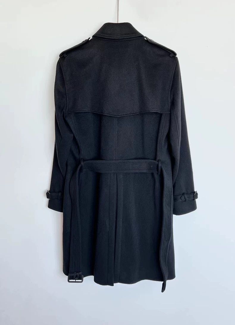 Burberry Burberry Cashmere Trench Coat Size US L / EU 52-54 / 3 - 2 Thumbnail