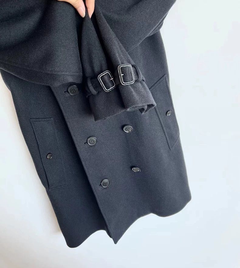 Burberry Burberry Cashmere Trench Coat Size US L / EU 52-54 / 3 - 4 Thumbnail
