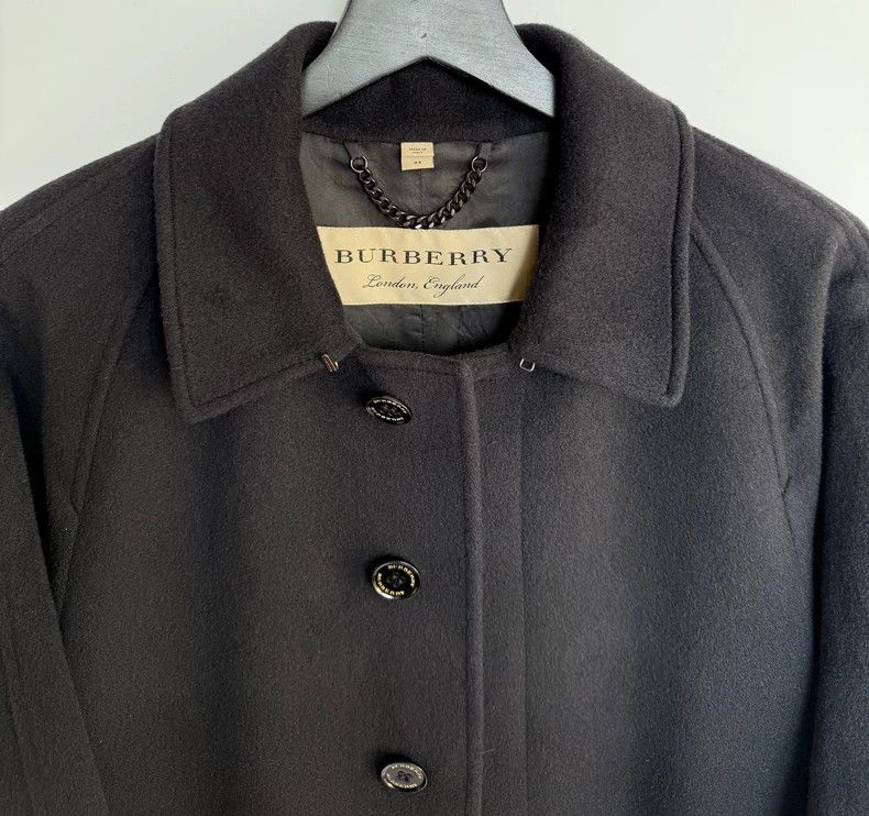 Burberry Burberry Cashmere Balmacaan Coat Size US L / EU 52-54 / 3 - 7 Thumbnail