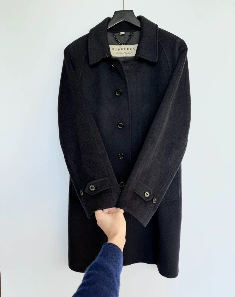 Burberry Burberry Cashmere Balmacaan Coat Size US L / EU 52-54 / 3 - 4 Thumbnail