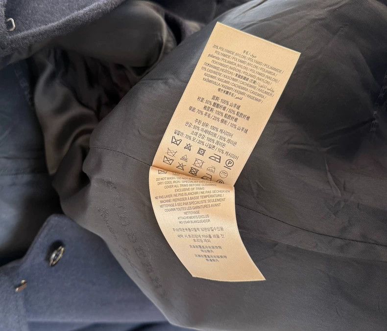 Burberry Burberry Cashmere Balmacaan Coat Size US L / EU 52-54 / 3 - 9 Thumbnail