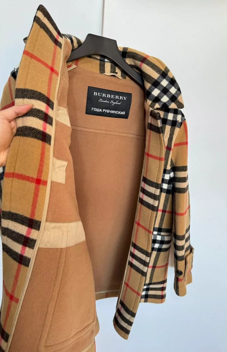 Burberry Burberry Gosha Check Fisherman Coat Size US S / EU 44-46 / 1 - 5 Thumbnail
