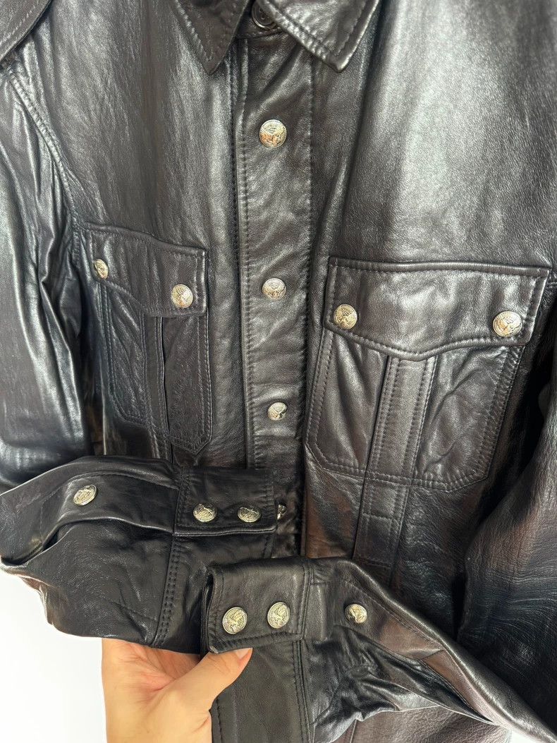 Balmain Lambskin Leather Jacket