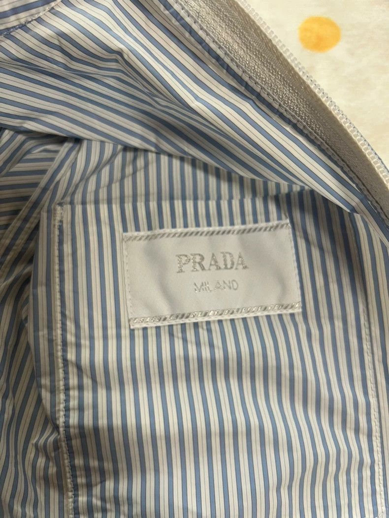 Prada prada short sleeve striped shirt Size US L / EU 52-54 / 3 - 5 Thumbnail