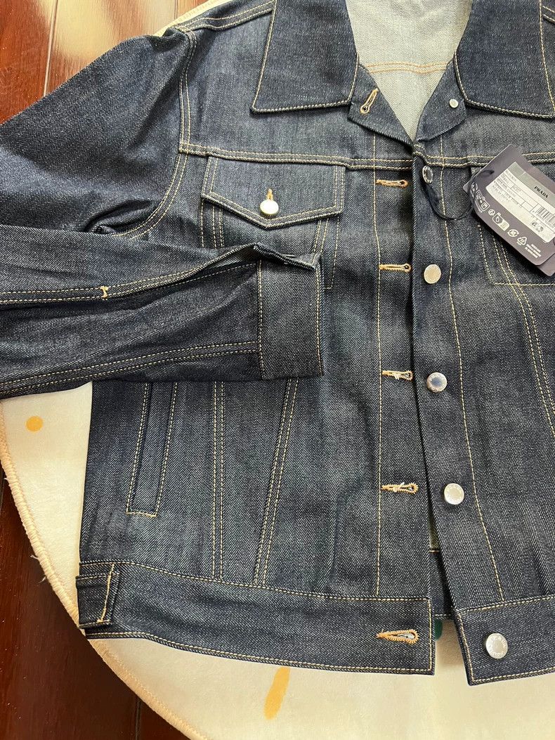 Prada prada denim jacket new Size US S / EU 44-46 / 1 - 4 Thumbnail
