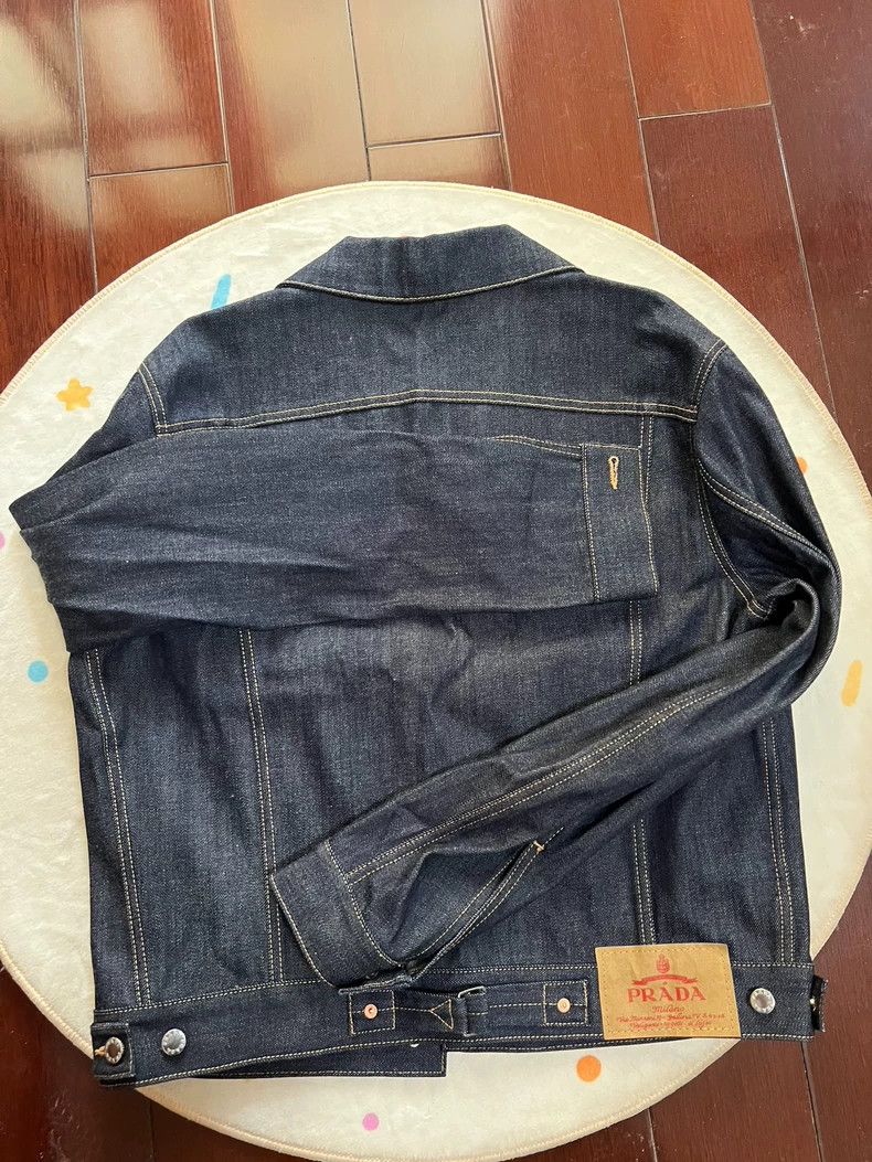 Prada prada denim jacket new Size US S / EU 44-46 / 1 - 5 Thumbnail